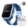 Detské smart hodinky Carneo GUARDKID+ 4G ULTRA - modré + slúchadlá (Detské smart hodinky Carneo GUARDKID+ 4G ULTRA - modré + slúchadlá)