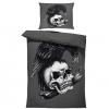Obliečky Crow and skull (Rozmer: 1x140/200 + 1x90/70)