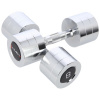 Chromované činky SET HMS CHD08 2 x 8 kg