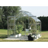 Skleník VITAVIA DIANA 5000 číre sklo 3 mm strieborný LG4223 - Vitavia Garden - 15 rokov na vybrané vlastnosti AL konštrukcia - hliníkový skleník - oceľové sponky - 1xks - klasický skleník so sedlovou