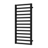 Instalprojekt Kúpeľňový radiátor POPPY čierna farba Farba - Čierna , Odporúčaná vykurovacia tyč (W) - 400 W, Rozmer A - 40 cm, Rozmer C - 135 cm, Skutočný rozmer radiátora (v mm) - 400 x 1310 mm, Typ