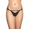G-string 2496 - čierny M/L