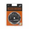 BLACK+DECKER 7-dielna sada bitov 25mm A7090
