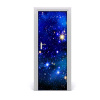 Fototapeta samolepiace dvere hviezdne nebo 75x205
