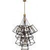 Elstead Lighting Fulton závesné svietidlo x60 W mosadzná-hnedá HK-FULTON-13P