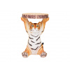 Animal príručný stolík tiger hnedý Ø35 cm