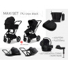 MOON PIÚ Maxi set Black chrome - ONYX BLACK