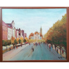 Divadlo - Akad. mal. Varuzhan Aghamyan, originálny, ručne maľovaný obraz L (do veľkosti 95x95cm) Viac farieb