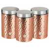 BERLINGERHAUS BERLINGERHAUS BERLINGERHAUS Dóza na potraviny sada 3 ks Primal Rosegold Metallic Line BH-6715