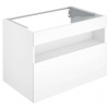 Keuco Stageline Umývadlová skrinka, 80x63x49 cm, s osvetlením a USB, biela 32862300100