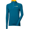 Pánská funkční mikina PROGRESS Torez Zip Merino modrá Velikost: XL