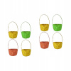 Kôš, košík - 8 ks. Veľkonočné mini dekoratívne rekvizity (2 Huffter Egg Sets Basket)