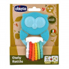 Chicco Hryzačka S Hrkálkou So Senzorickými Krúžkami Eco+ Sova Owly 3m+ *Akcia