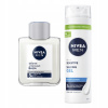 NIVEA MEN Gél na holenie pre mužov 200ml + Balzam po holení 100ml + Kozmetická taška
