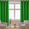 Závěsy Zelené na kovová očka Rozměr šířka 140cm x výška 160cm