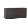 box záhradný 116cm-280l WOODEBOX MBWL280-440U umbra plastový PROSPERPLAST