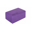 Merco Yoga Block kocka na jógu 22,5x15x10 cm fialová