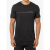Tričko s potlačou Super.natural Tri Tee - jet black/vapor grey