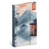 NOTIQUE Týždenný magnetický diár Japonsko 2026, 13 x 21 cm
