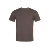 Tričko STEDMAN Relax Crew Neck, Dark Chocolate hnedá, 2XL