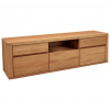 Voleo NÍZKA KOMODA, jadrový buk, jadrový buk, 194/58/50 cm - Komody - 002412010814