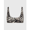 Dámska plavková podprsenka KWKW02489 0GM Leopard - Calvin Klein L