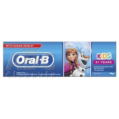 PROCTER & GAMBLE Oral-B KIDS Frozen/Cars detská zubná pasta (od 3 rokov) (inov.2022) 1x75 ml