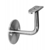 držiak madla na stenu na trubku ø 42.4mm, brúsená nerez K320 /AISI316