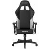 Herní židle DXRacer PRINCE černo-bílá, koženka