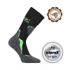 DUALIX merino dvouvrstvé outdoorové ponožky se stříbrem Voxx Černá 43-46
