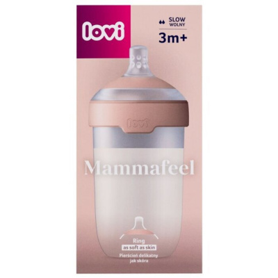 LOVI Mammafeel Bottle 3m+ - Dojčenská fľaša 250 ml