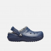 Crocs Classic Lined Clog K Navy/Charcoal