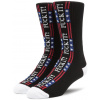 ponožky HUF FUCK IT FLAG SOCKS Black universal