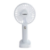 Galar ručný prenosný usb ventilátor s držiakom 4 W 1200 mAh biely