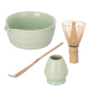 ORION Matcha tea keramika/bambus set