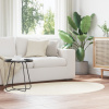 vidaXL Koberce Krémová Polyester 100 x 200 cm Kusové koberce Oválne 4103671