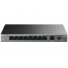 TP-Link LiteWave switch LS1210GP (9xGbE, 1xSFP, 8xPoE+, 61W, fanless) LS1210GP