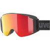 Uvex g.gl 3000 TOP - black matt/mirror red/clear (S1, S3) uni