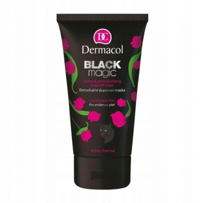 Dermacol Black Magic Detox & Pore čierna zlupovacia maska 150 ml