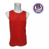 Boxerské tielko pánske BAIL RED, Polyester XS