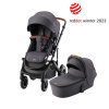 BRITAX Set kočík Smile 5Z + hlboká vanička, Midnight Grey
