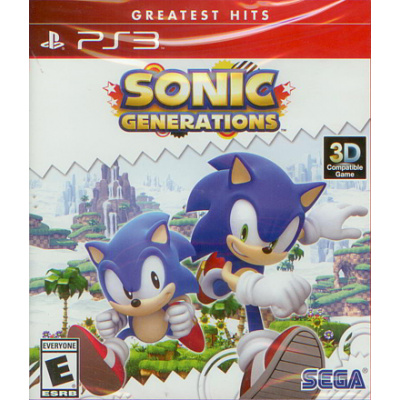 Sonic Generations (PS3) 010086690552