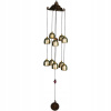 Zvonkohra chimes 10 zvončekov s Om kovová zvonkohra 60 cm