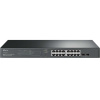 TP-LINK TP-Link JetStream TL-SG2218P sieťový prepínač Riadený L2/L2+ Gigabit Ethernet (10/100/1000) Podpora napájania cez Ethernet (PoE) 1U Čierna (TL-SG2218P)