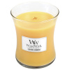 WoodWick Seaside Mimosa vonná sviečka s dreveným knôtom 275 g