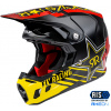 přilba FORMULA CC ROCKSTAR, (černá,červená/žlutá, vel. XL)