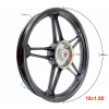 Zadný ráfik 18-1,85 s bubnovou brzdou pre moped Fighter 2, hliníkový