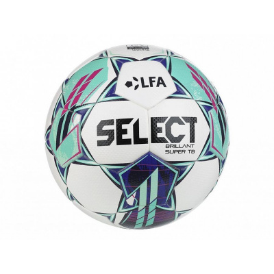 Futbalová lopta Select FB Brillant Super TB SK Fortuna Liga 2023/24 WHITE GREEN 1164 VEL.5 5