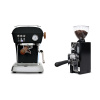 Ascaso Dream PID, Dark Black + Eureka Mignon Libra 65 All Purpose, CR black