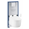 Grohe Rapid SLX umývací záchod s rámom závesná bez splachovacieho kruhu biela 36509SH0